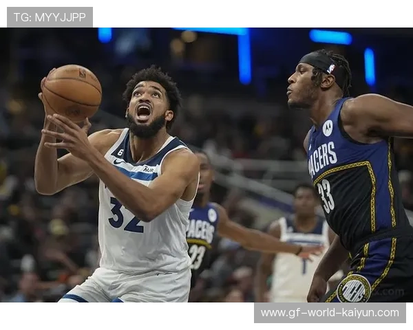 唐斯稳稳接球轻松挑篮，森林狼不断扩大分差